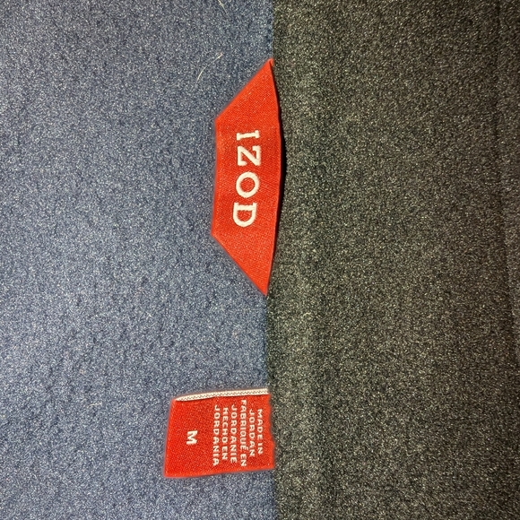 Mens Izod Navy Blue Sweater vest - Picture 8 of 10